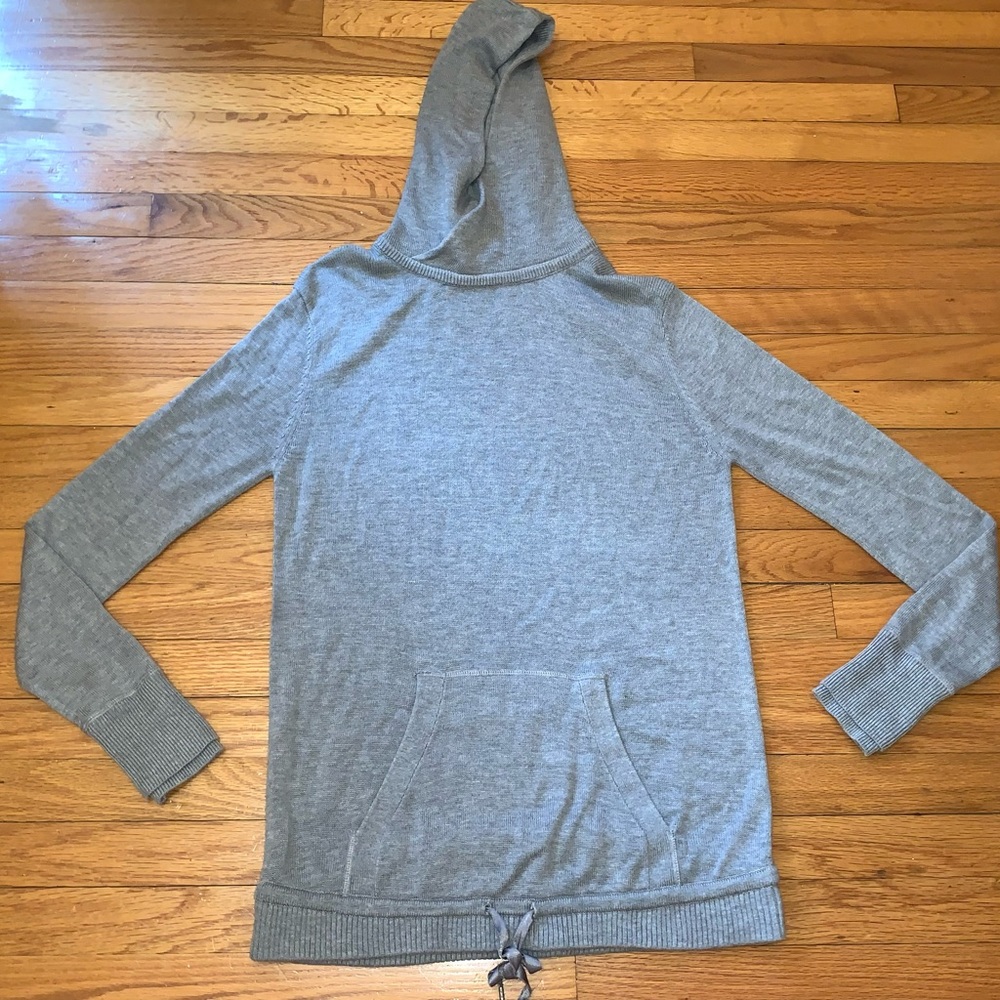 Lululemon Cashmere Tunic Sincerely Yours Sweater Grey 10